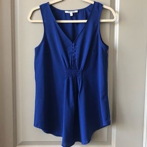 Like new Anthropologie blue top